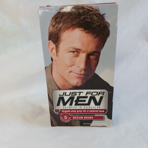 Just For Men Medium Brown Hair Color Shampoo 35